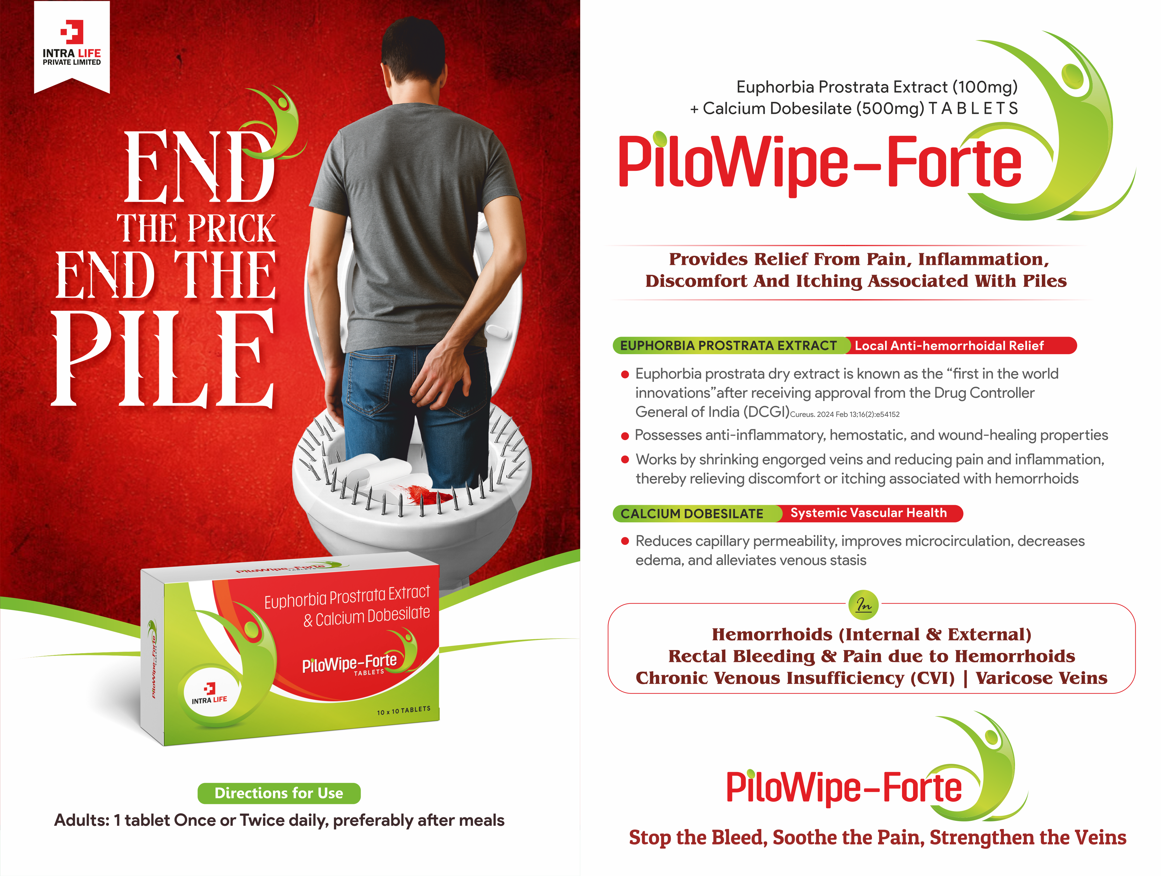 PILOWIPE-FORTE TABLET