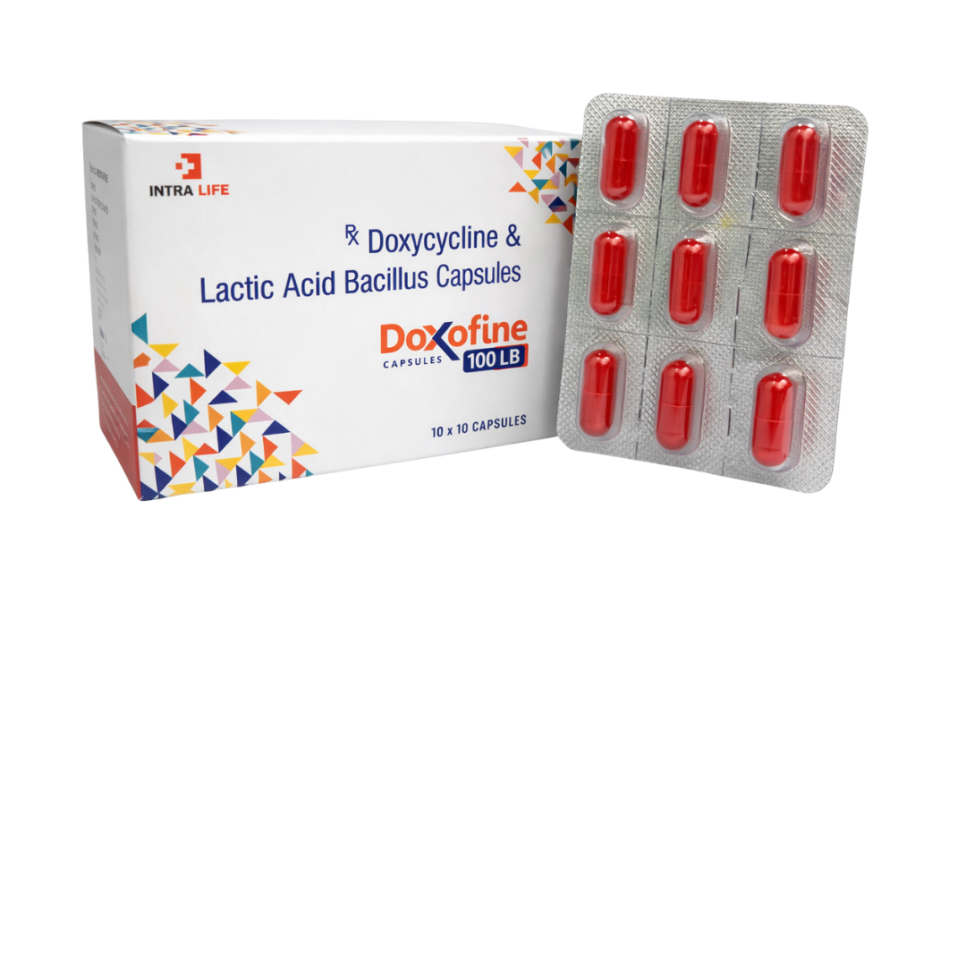 DOXOFINE-100 LB CAPS